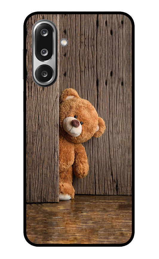 Teddy Wooden Samsung F36 5G Glass Case