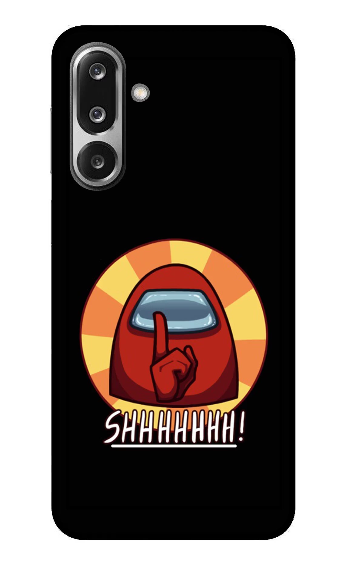 Among Us Shhh! Samsung F36 5G Glass Case
