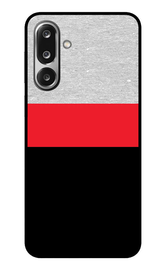 Tri Color Pattern Samsung F36 5G Glass Case