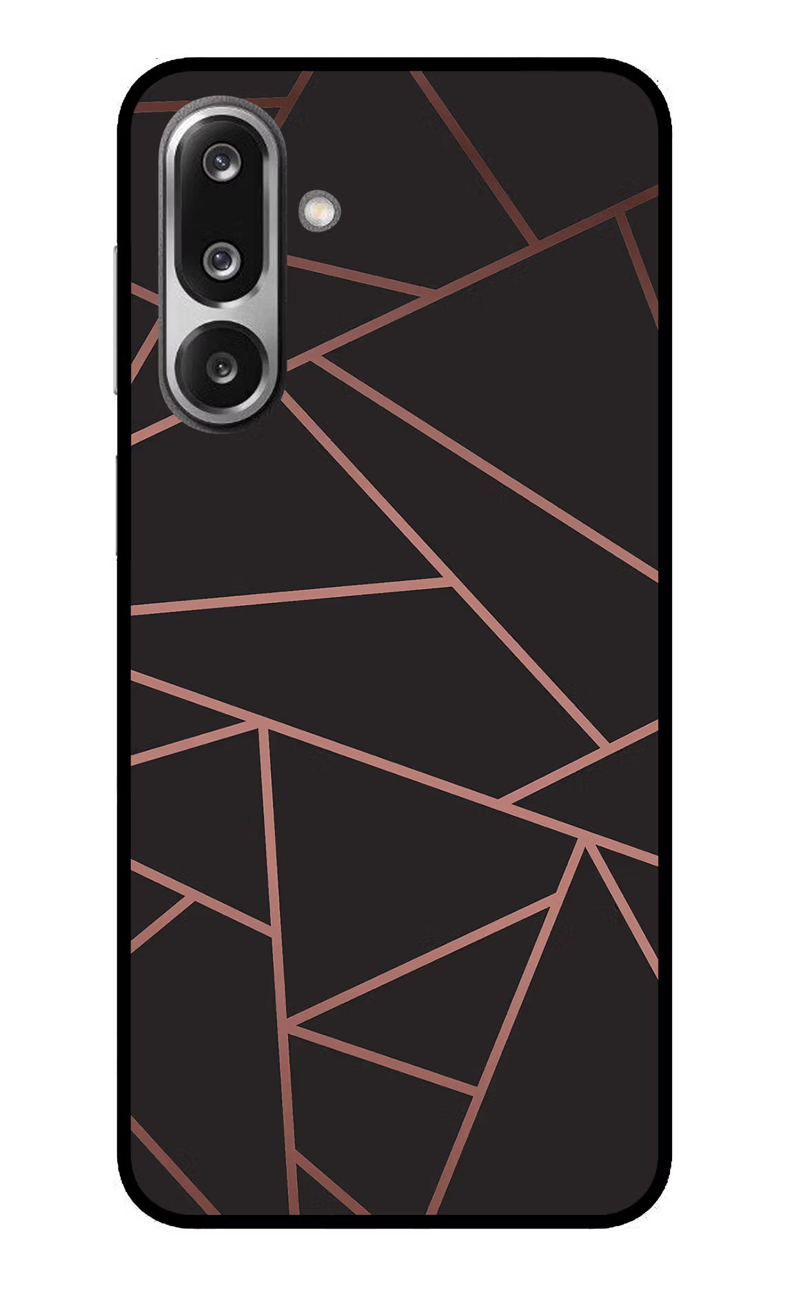 Geometric Pattern Samsung F36 5G Glass Case Back Cover by Casekaro