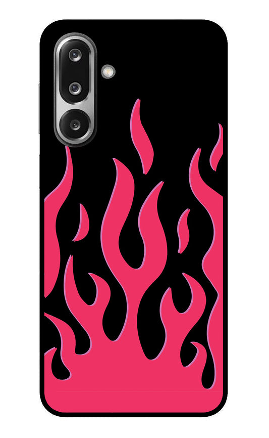Fire Flames Samsung F36 5G Glass Case