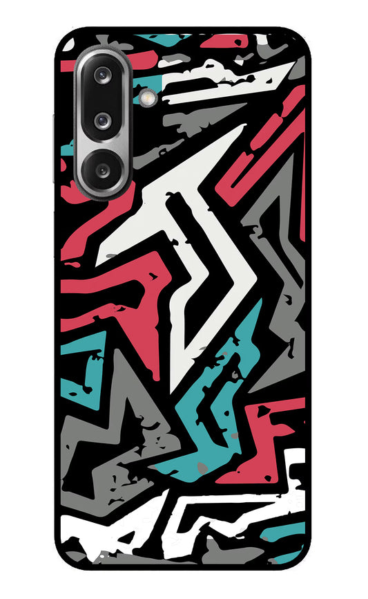 Geometric Graffiti Samsung F36 5G Glass Case