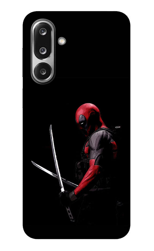 Deadpool Samsung F36 5G Glass Case Back Cover by Casekaro