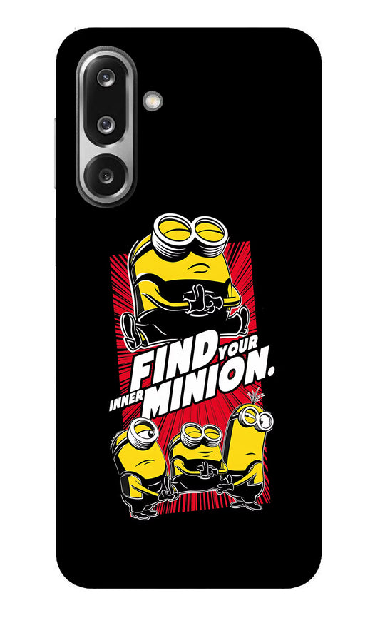 Find your inner Minion Samsung F36 5G Glass Case