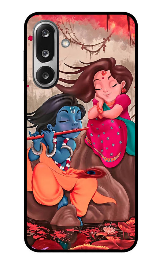 Radhe Krishna Samsung F36 5G Glass Case