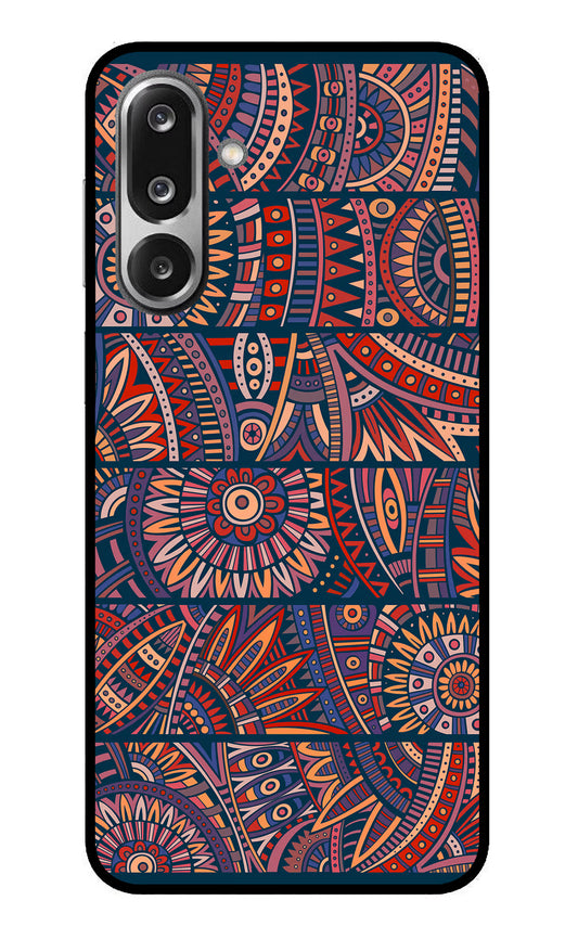 African Culture Design Samsung F36 5G Glass Case