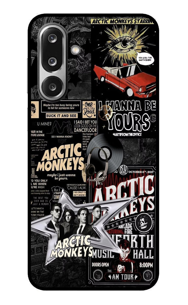Arctic Monkeys Samsung F36 5G Glass Case Back Cover by Casekaro