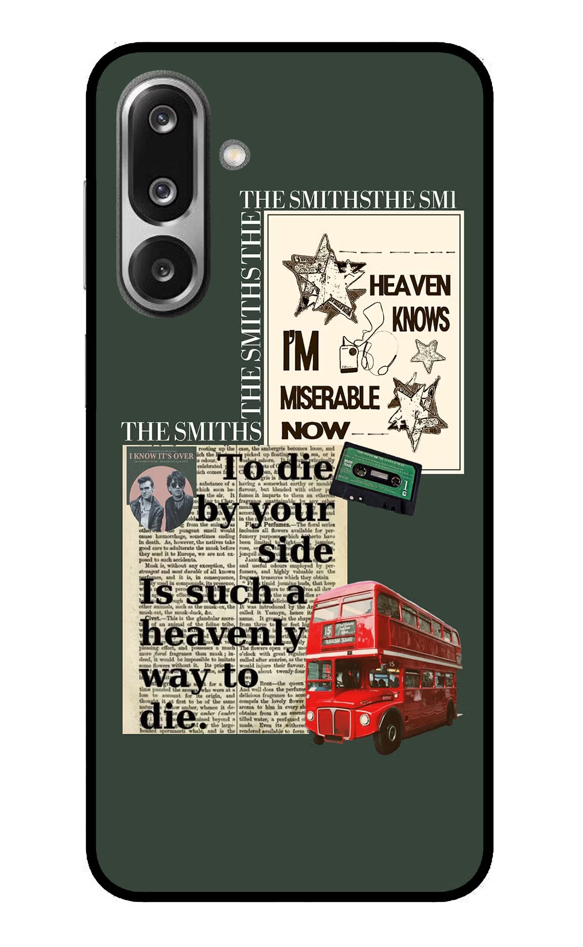 The Smiths Samsung F36 5G Glass Case Back Cover by Casekaro