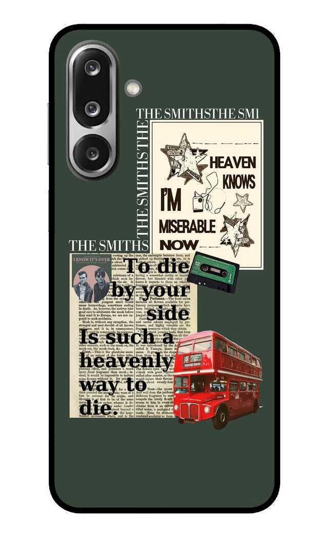 The Smiths Samsung F36 5G Glass Case Back Cover by Casekaro