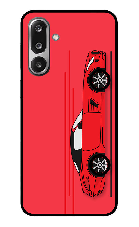 Red Velocity Samsung F36 5G Glass Case