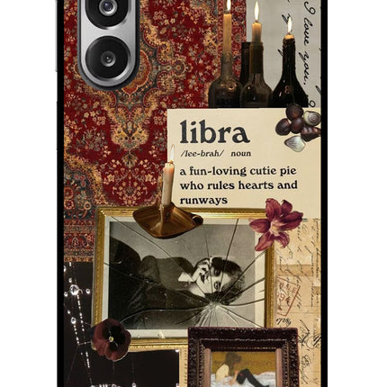 Libra Zodiac Samsung F36 5G Glass Case