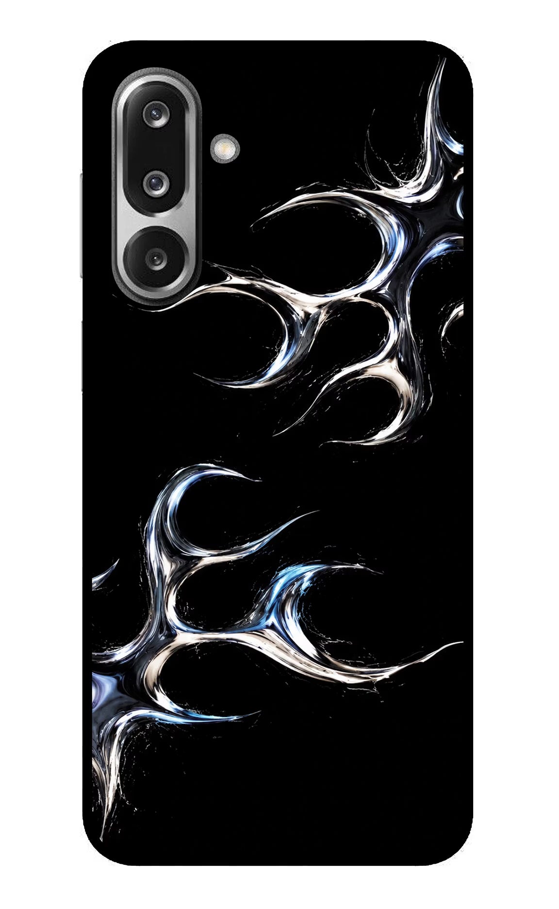 Chrome Tribal Samsung F36 5G Glass Case Back Cover by Casekaro