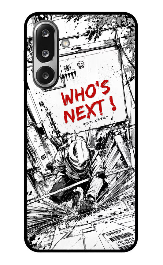 Who's Next Samsung F36 5G Glass Case