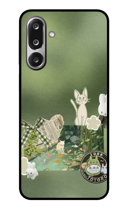Aesthetic anime Samsung F36 5G Glass Case