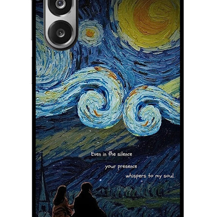 Softcore Samsung F36 5G Glass Case Back Cover by Casekaro