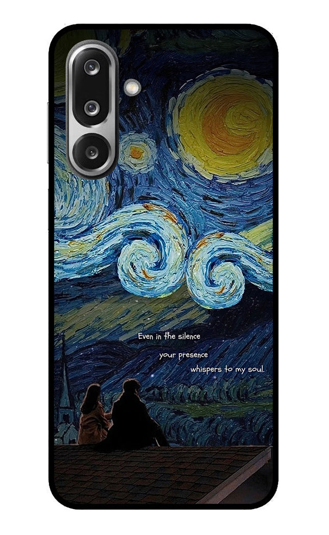 Softcore Samsung F36 5G Glass Case Back Cover by Casekaro