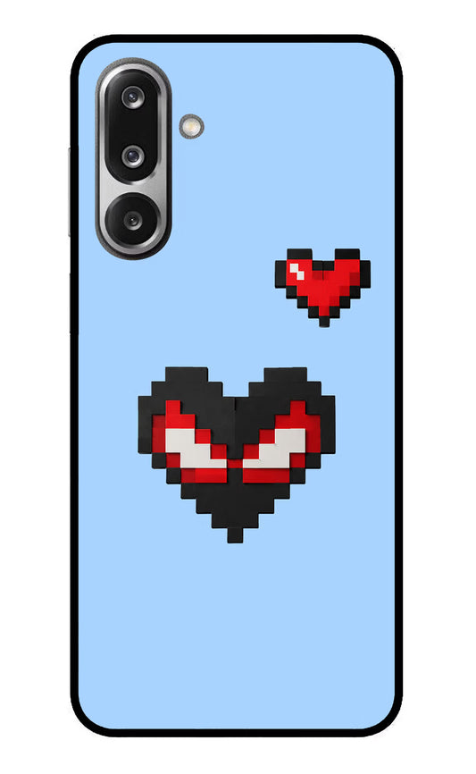 Peter Heart Samsung F36 5G Glass Case
