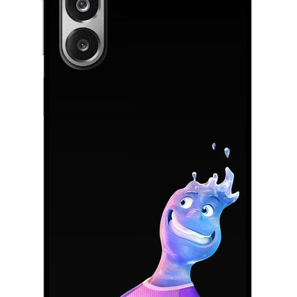 Wade Wave Samsung F36 5G Glass Case Back Cover by Casekaro