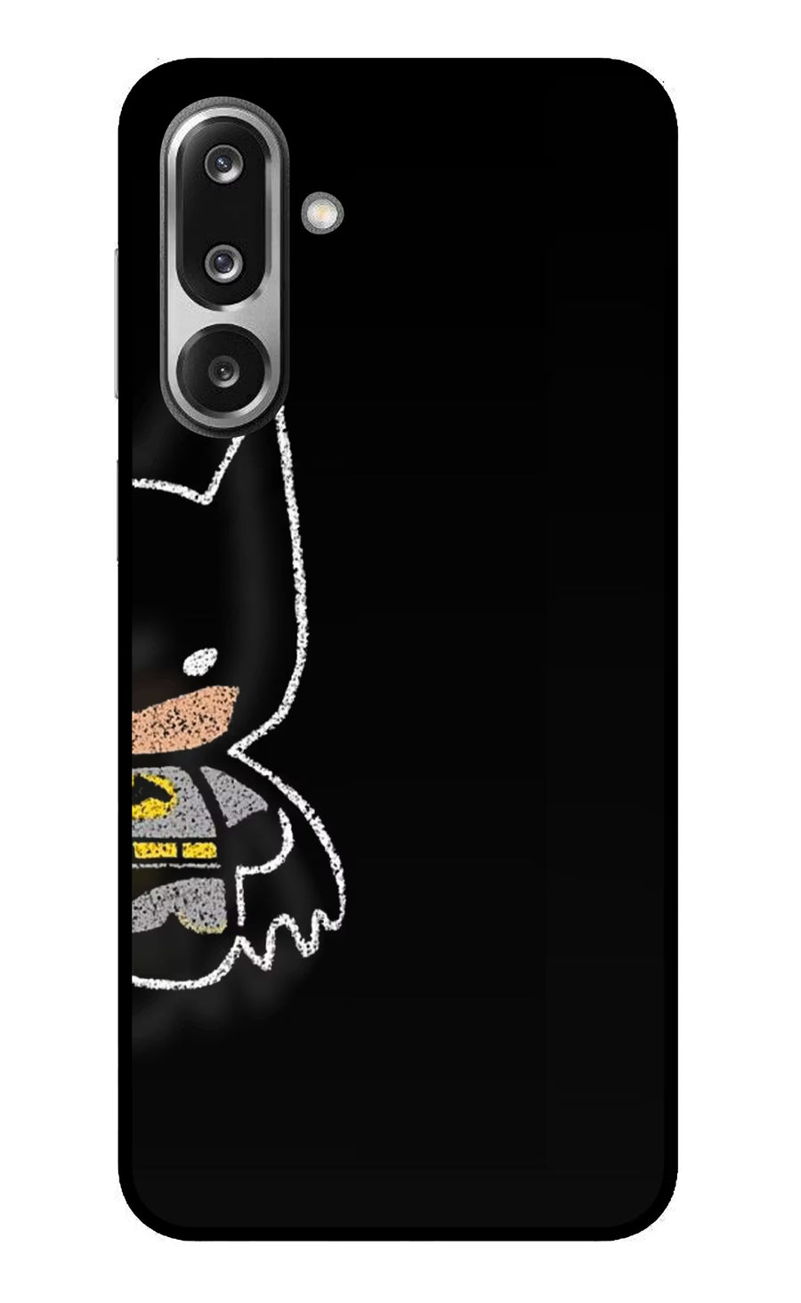 Bat Kitty Samsung F36 5G Back Cover, Glass case