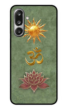 Om & Lotus Samsung F36 5G Glass Case