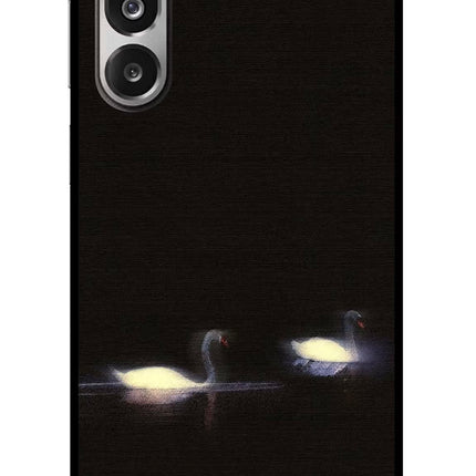 Silent Swans Samsung F36 5G Glass Case