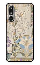 White Lily Samsung F36 5G Glass Case