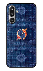 Koi Blue Samsung F36 5G Glass Case
