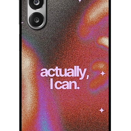 Pink Aura Samsung F36 5G Glass Case