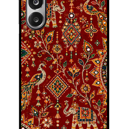 Laal Riwaaz Samsung F36 5G Glass Case