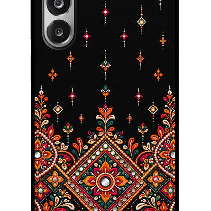 Noir Mehfil Samsung F36 5G Glass Case