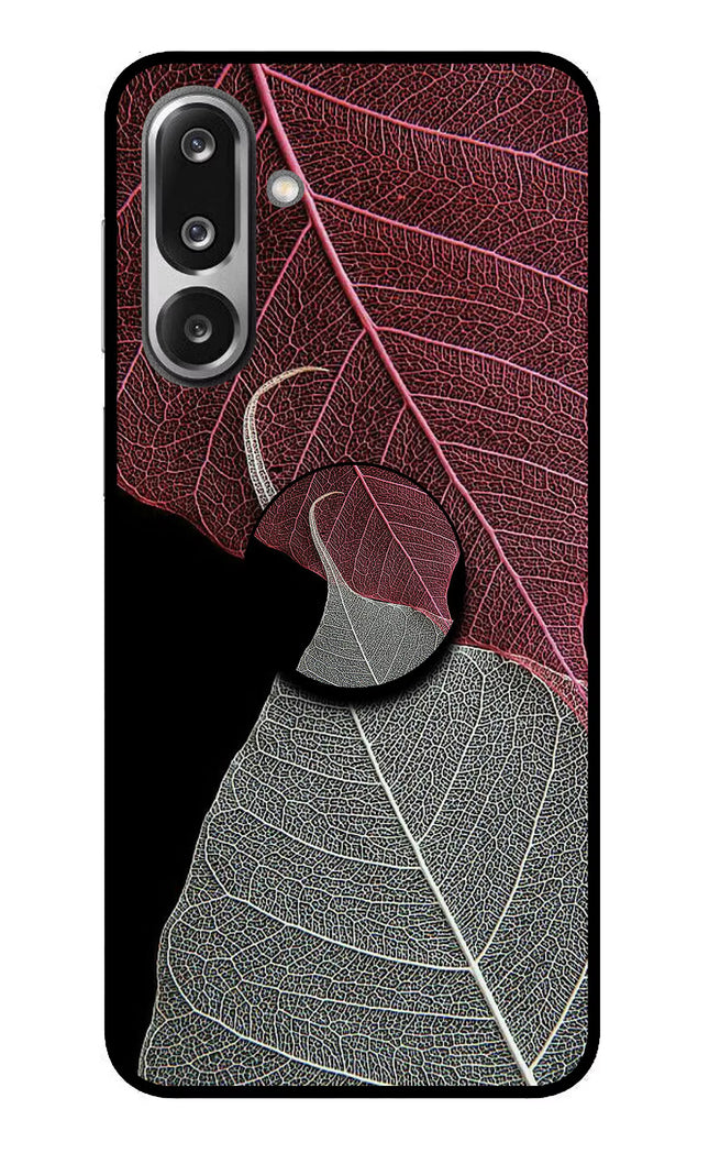 Leaf Pattern Samsung F36 5G Pop Case by Casekaro