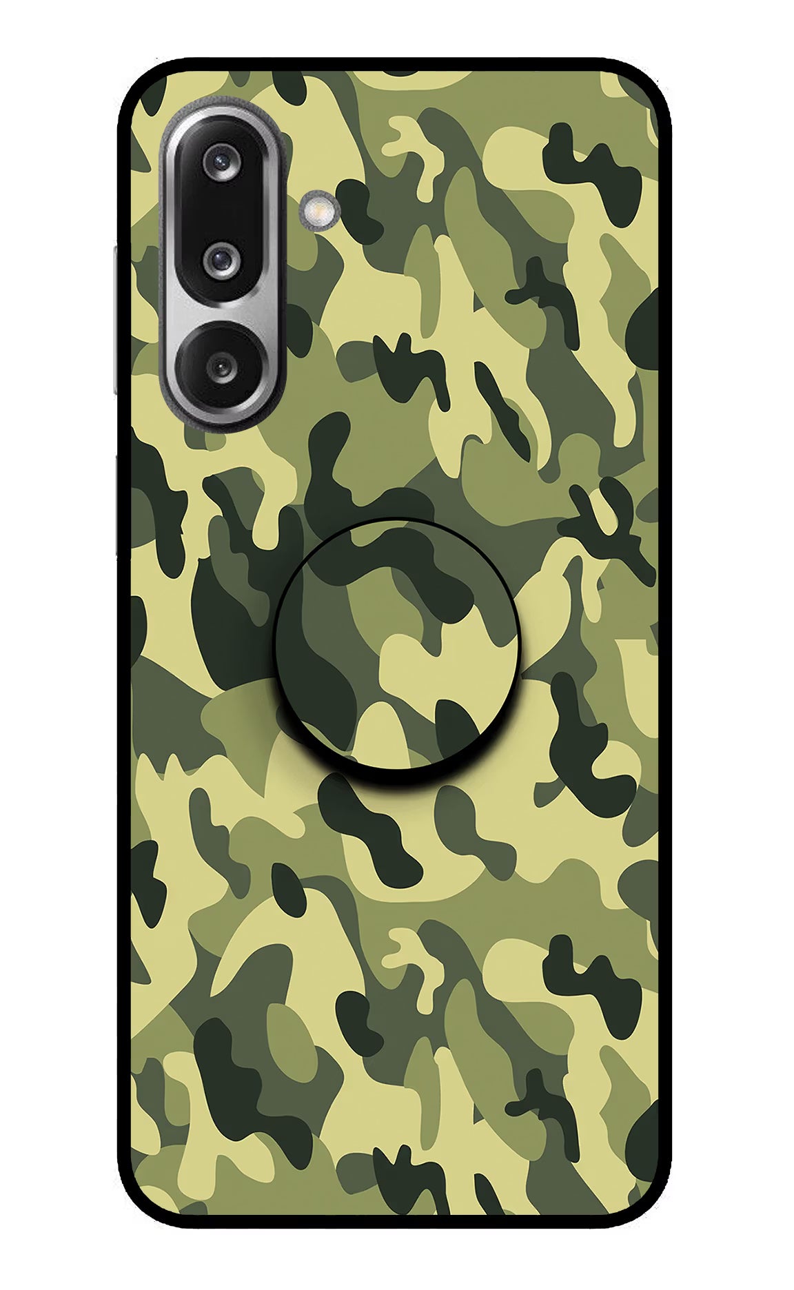 Camouflage Samsung F36 5G Pop Case by Casekaro
