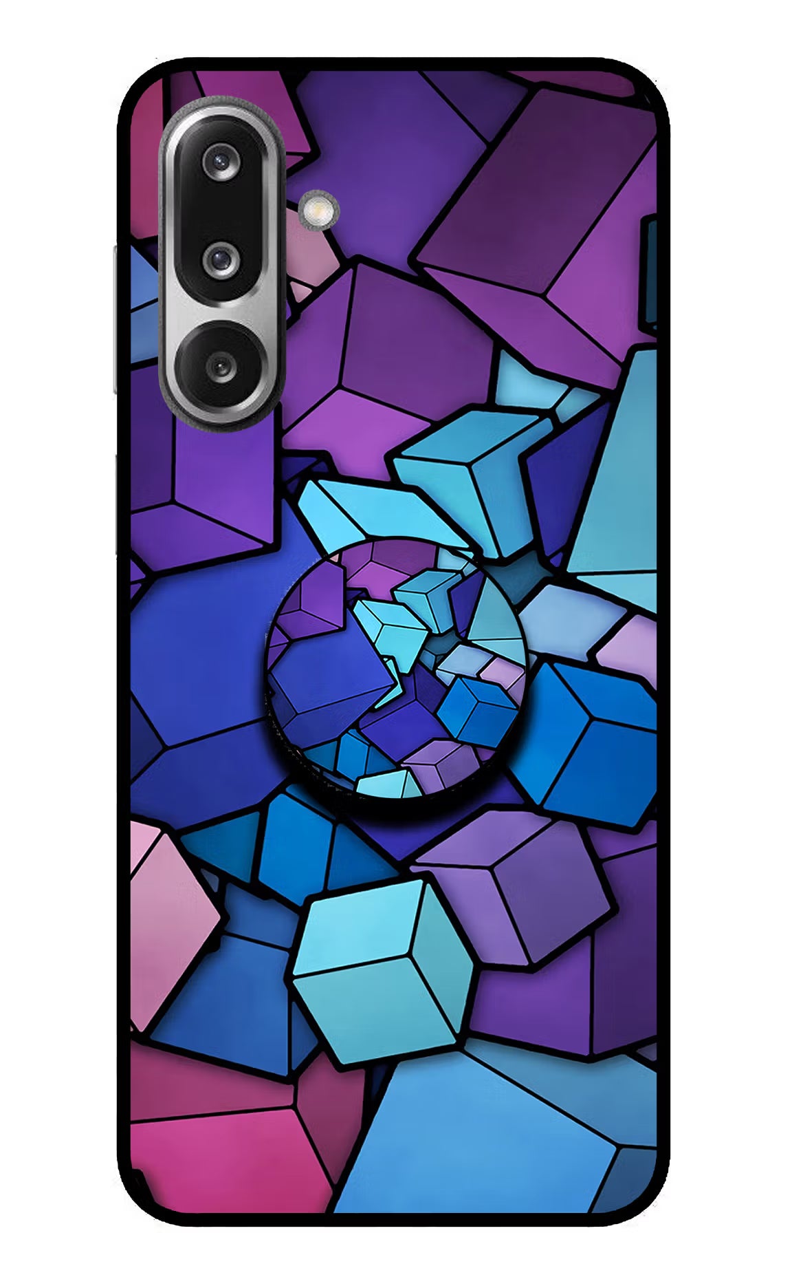 Cubic Abstract Samsung F36 5G Pop Case by Casekaro