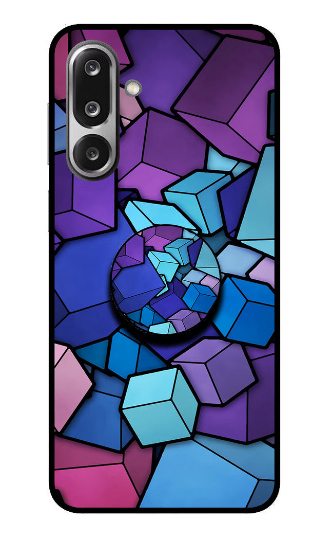 Cubic Abstract Samsung F36 5G Pop Case by Casekaro