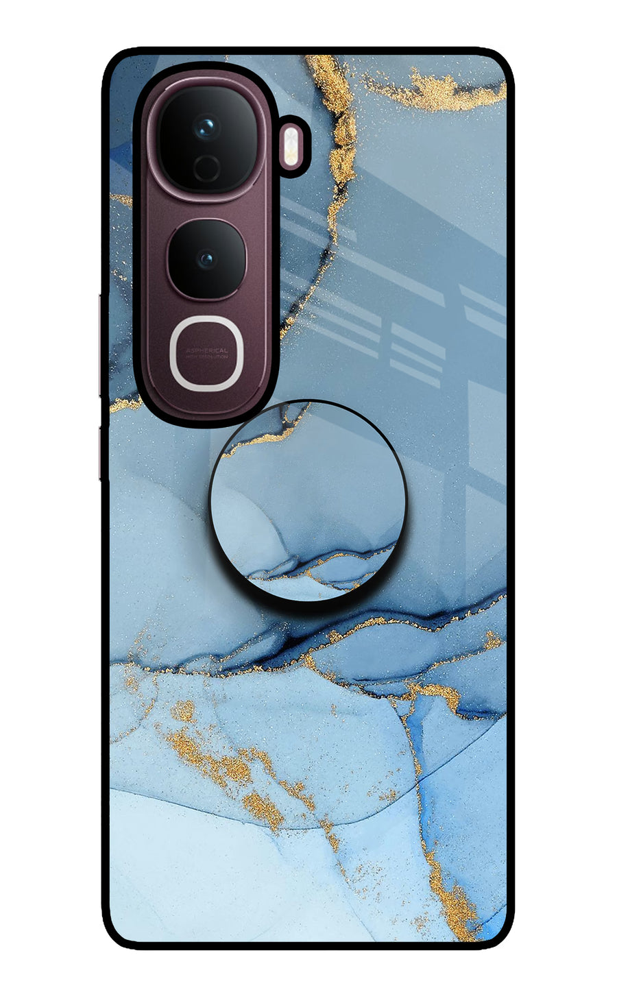 Blue Marble Vivo Y400 Pro 5G Pop Case, Glass case