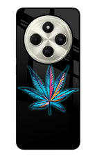 Weed Poco C75 5G Glass Case Back Cover by Casekaro