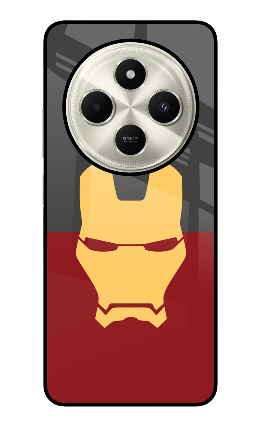 Ironman Poco C75 5G Back Cover, Glass case