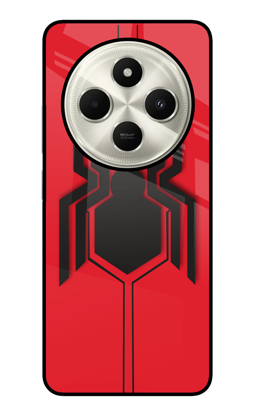 Spider Poco C75 5G Back Cover, Glass case