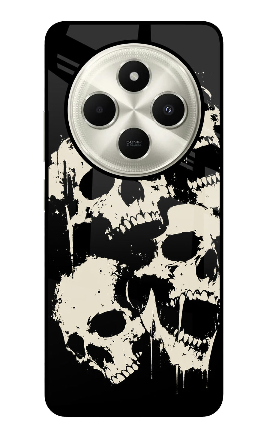 Dead Stack Poco C75 5G Back Cover, Glass case
