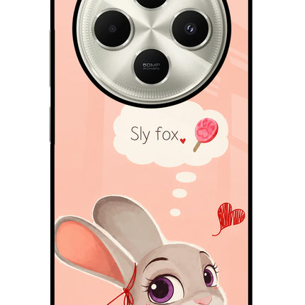 Judy Charm Poco C75 5G Glass Case Back Cover by Casekaro