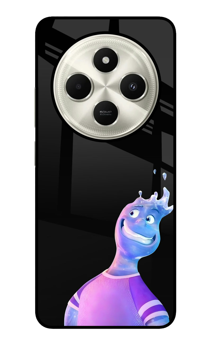 Wade Wave Poco C75 5G Back Cover, Glass case