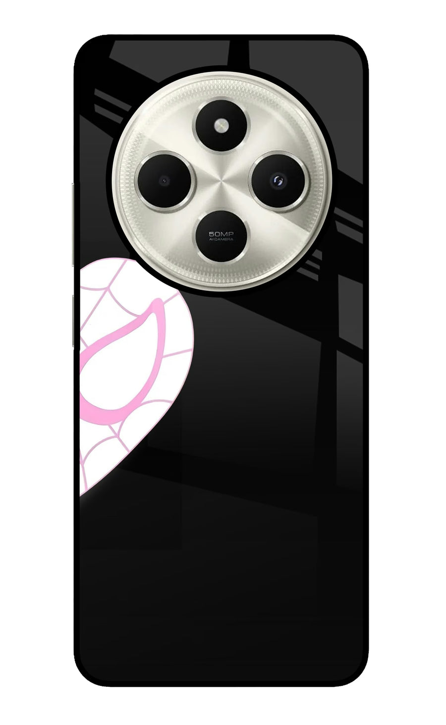 Gwen Mask Poco C75 5G Back Cover, Glass case