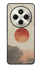Pixel Sun Poco C75 5G Glass Case Back Cover by Casekaro