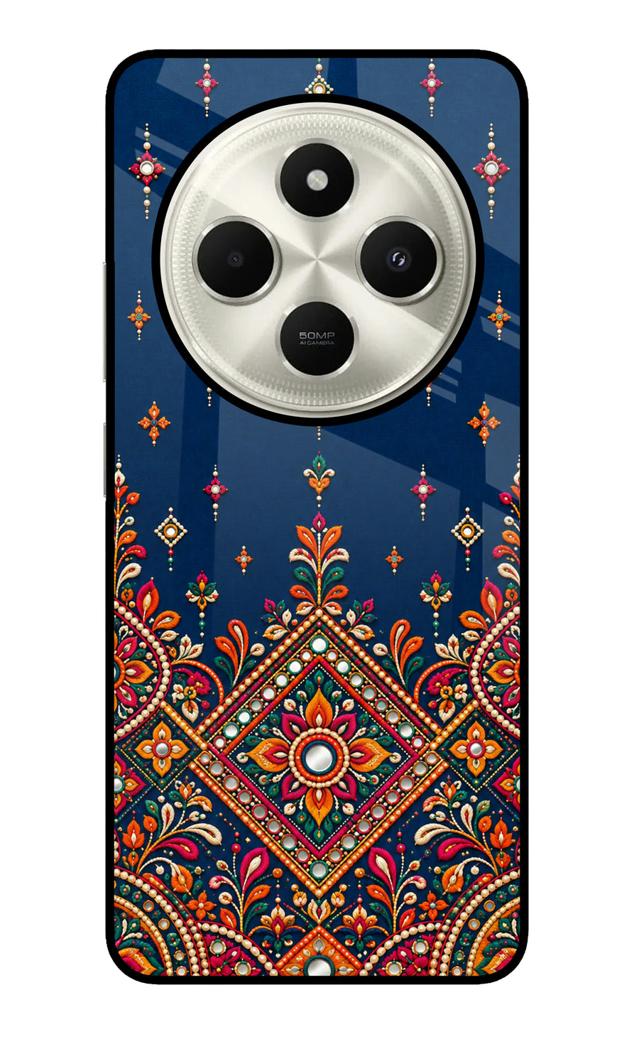 Neel Noor Poco C75 5G Back Cover, Glass case