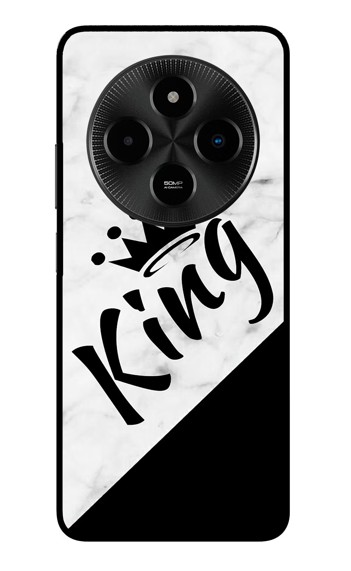 King Poco M7 5G Glass Case Back Cover by Casekaro
