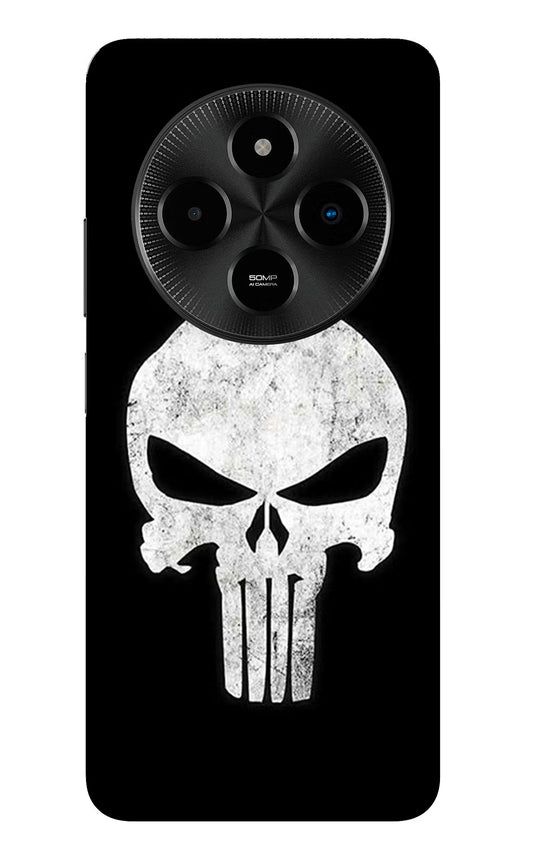 Punisher Skull Poco M7 5G Glass Case