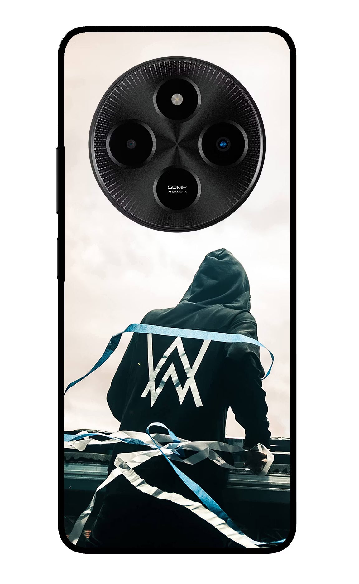 Alan Walker Poco M7 5G Glass Case Back Cover by Casekaro