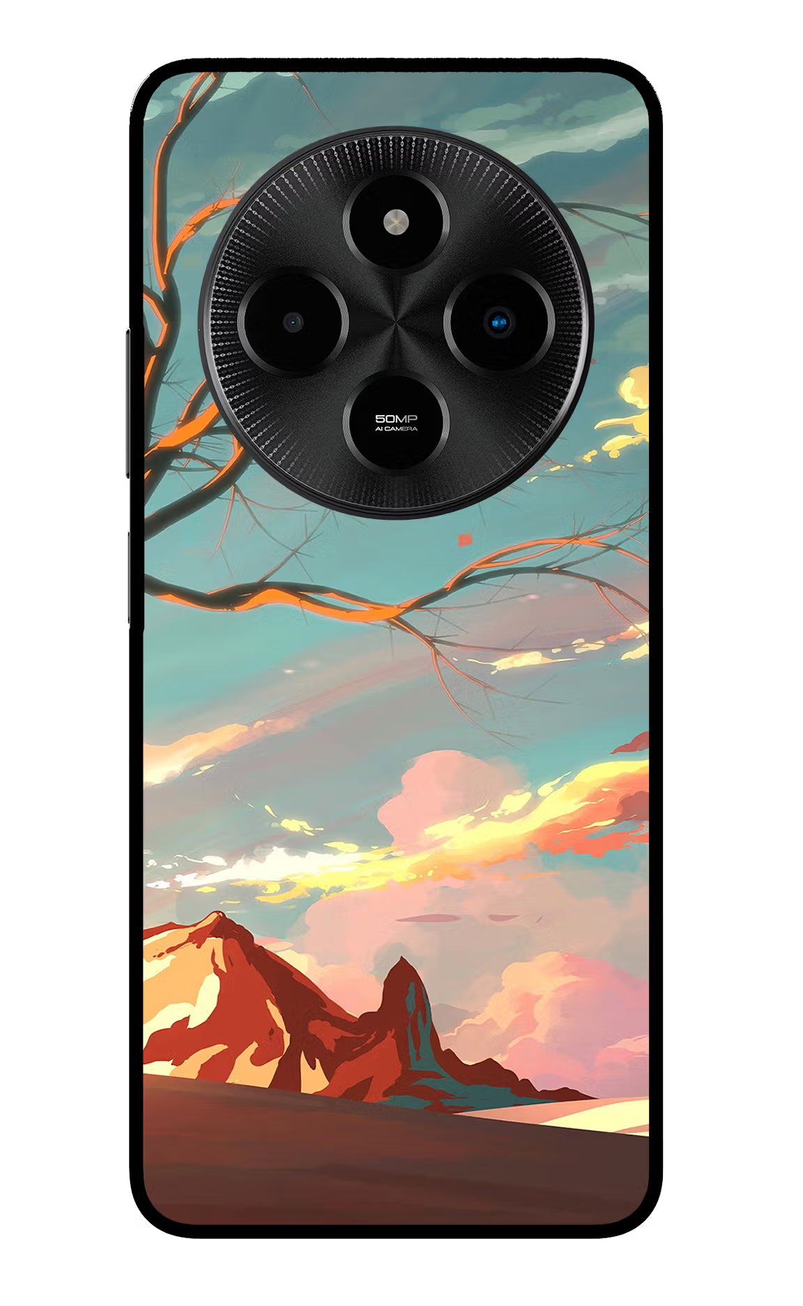 Scenery Poco M7 5G Glass Case