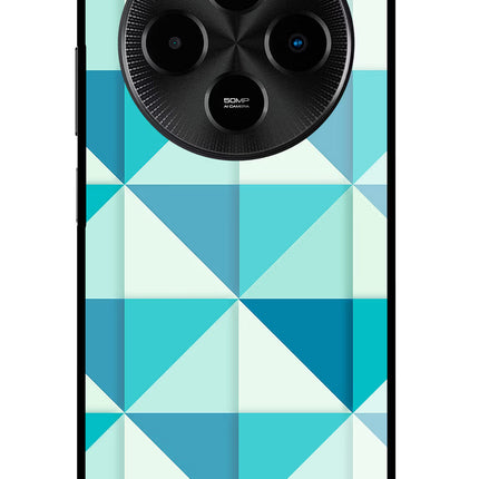 Abstract Poco M7 5G Glass Case Back Cover by Casekaro