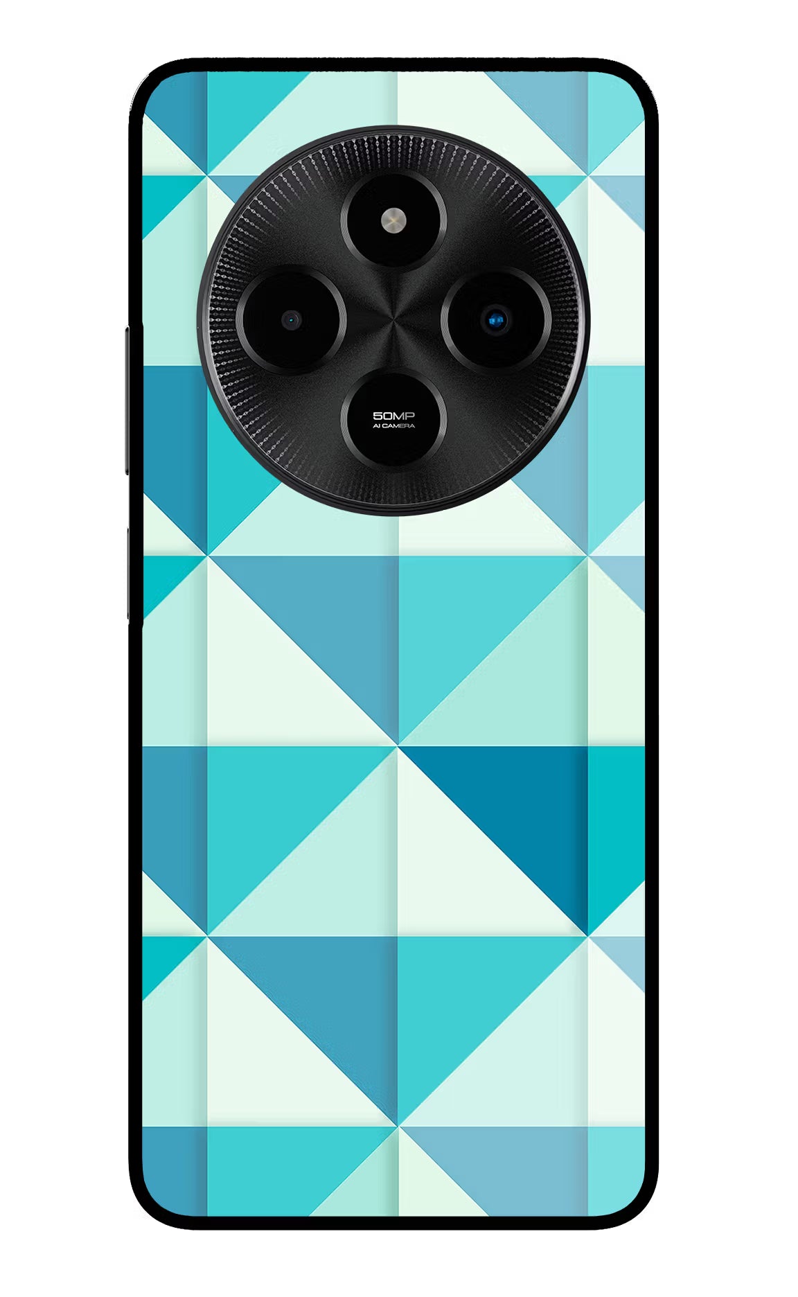 Abstract Poco M7 5G Glass Case Back Cover by Casekaro
